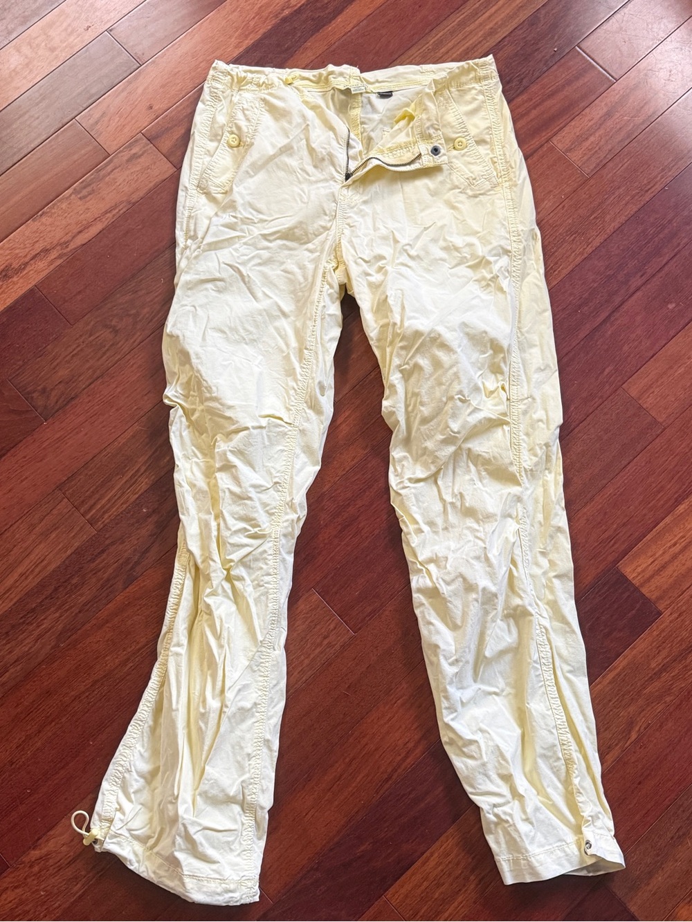 Butter Yellow Track Pants